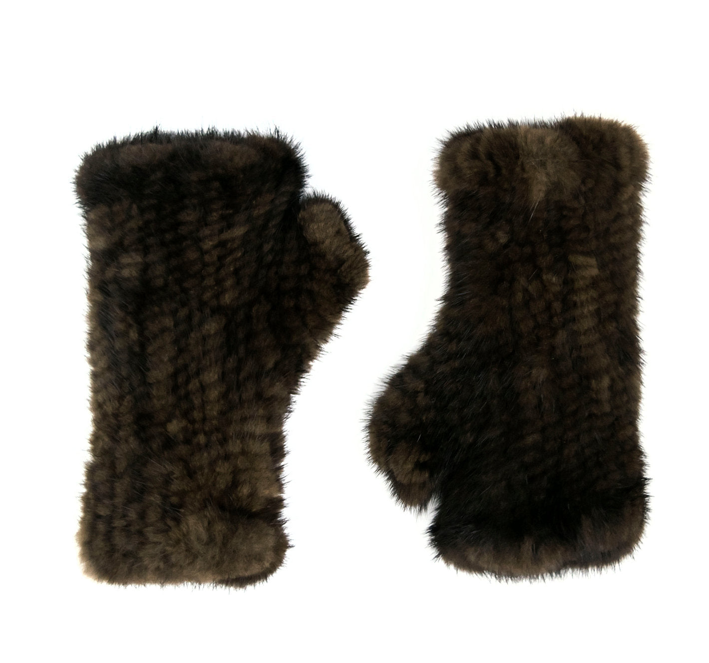Mink Handwarmer With Thumbhole (black or brown)