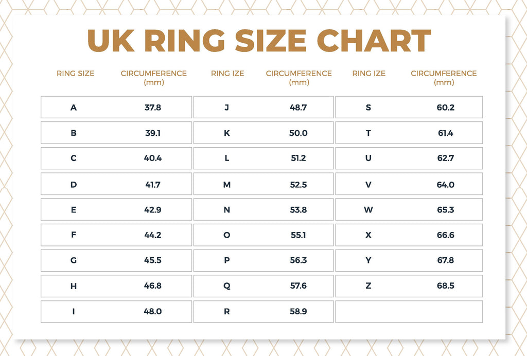 Size Guide (Rings & Bracelets) – Relentless Rebels