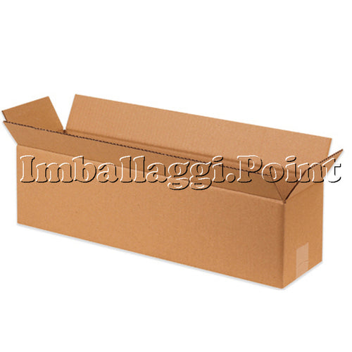 Scatole lunghe due onde avana 33 cm x 33 cm x 120 cm – cardboard mailing  shipping tubes