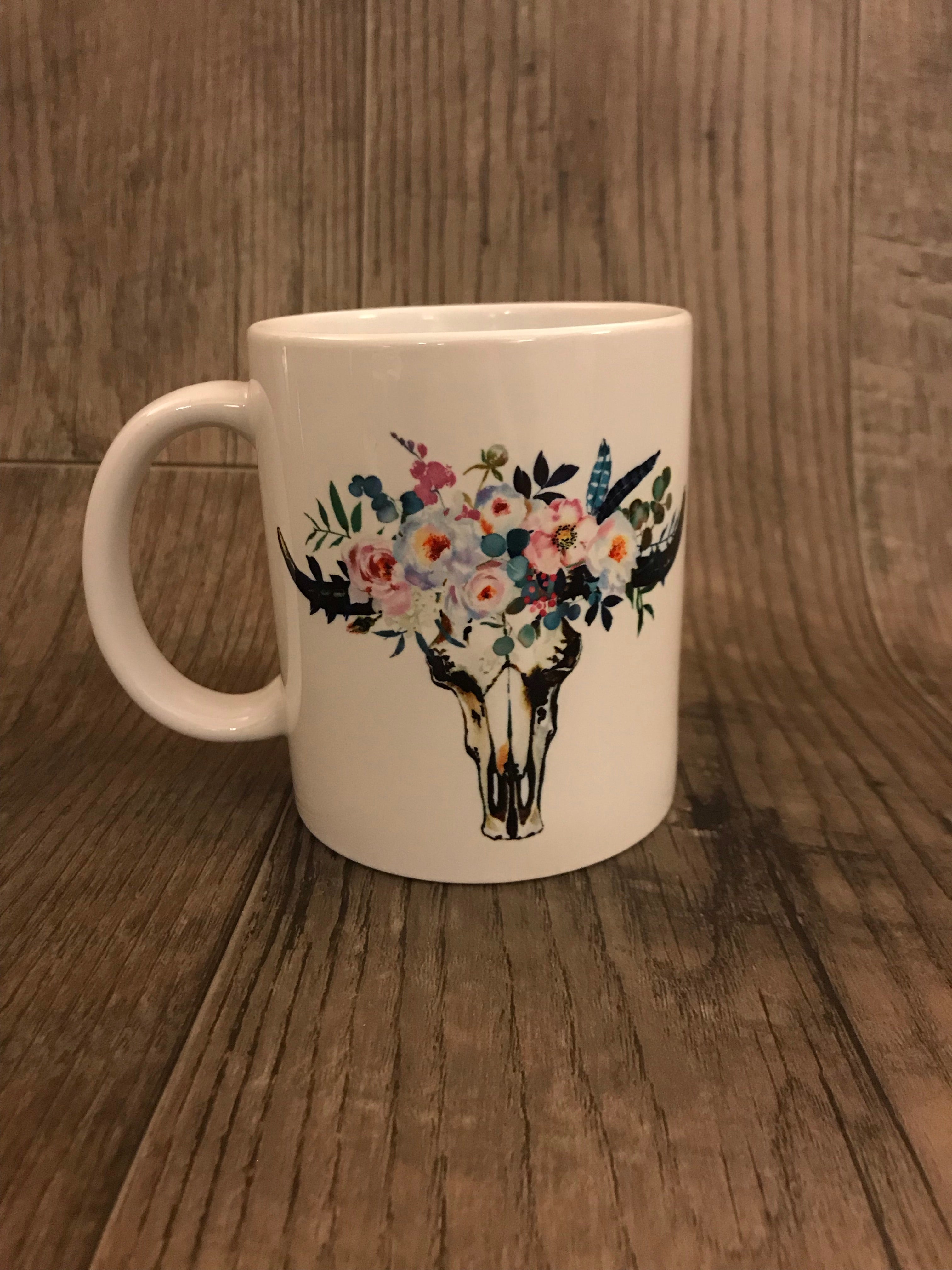 Flower Skull
