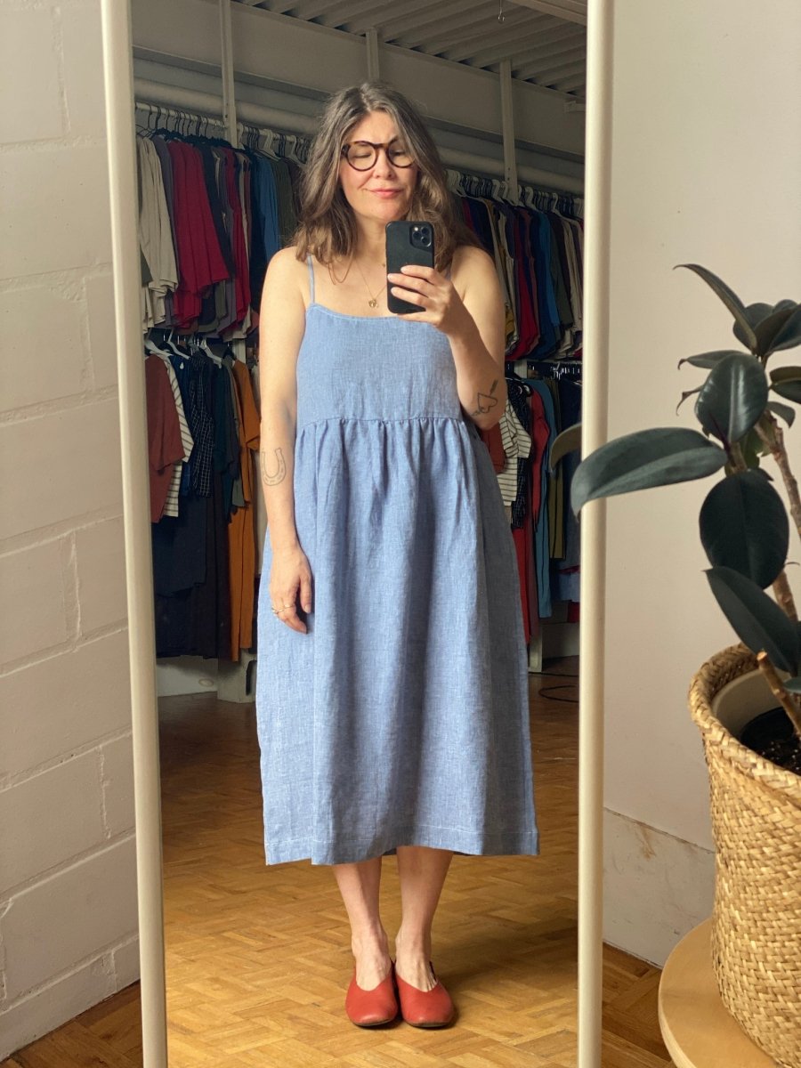 Amanda Moss Sundress (Denim)