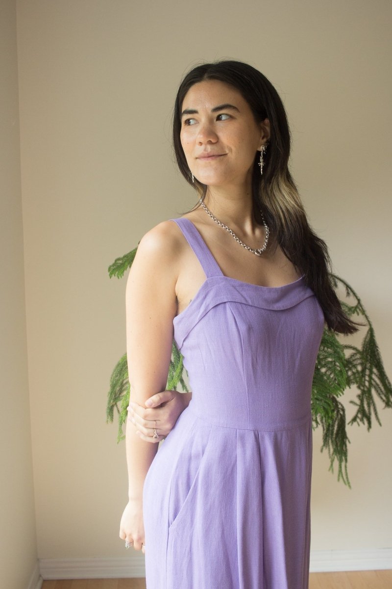 Birds of North America Thornbill Dress (Lilac)