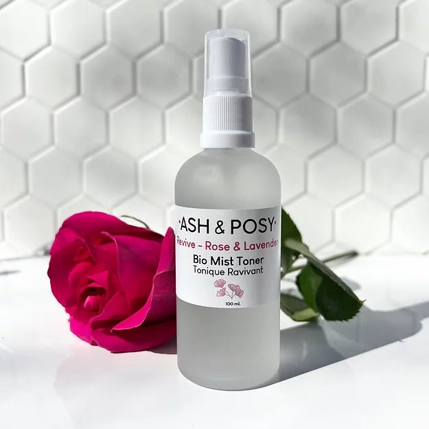 Ash & Posy Revive Rose and Lavender Bio Mist Toner