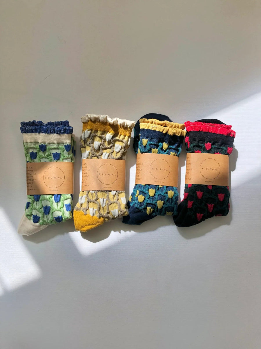 Billy Bamboo Tulip Socks (Many Colours)