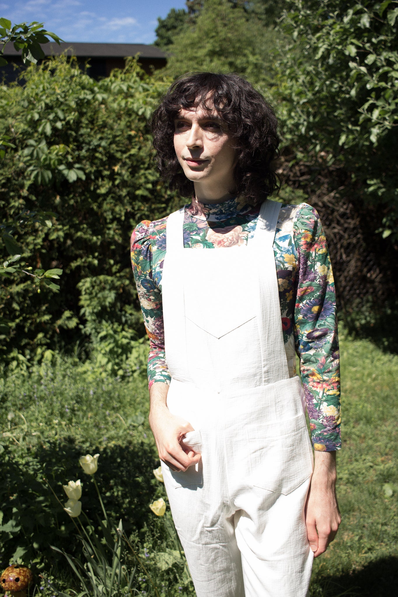 Birds of North America Astrilde Overalls - Ecru (Online Exclusive)