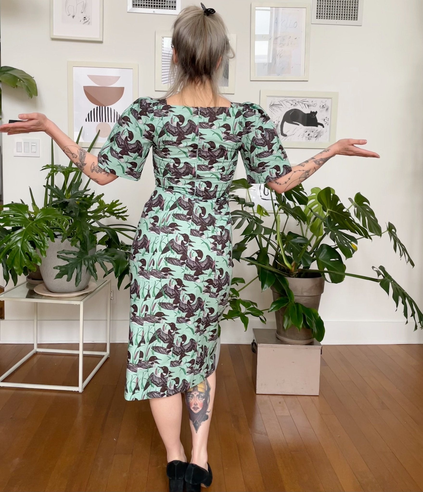 Birds of North America Maybird Dress - Loons (Online Exclusive)