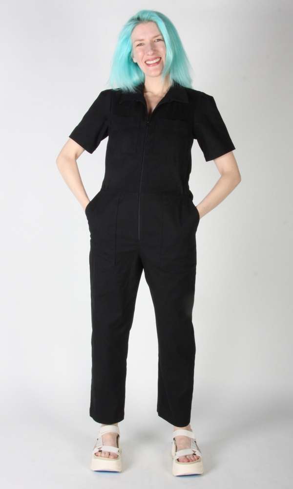 Birds of North America Nonpareil Jumpsuit (Black)