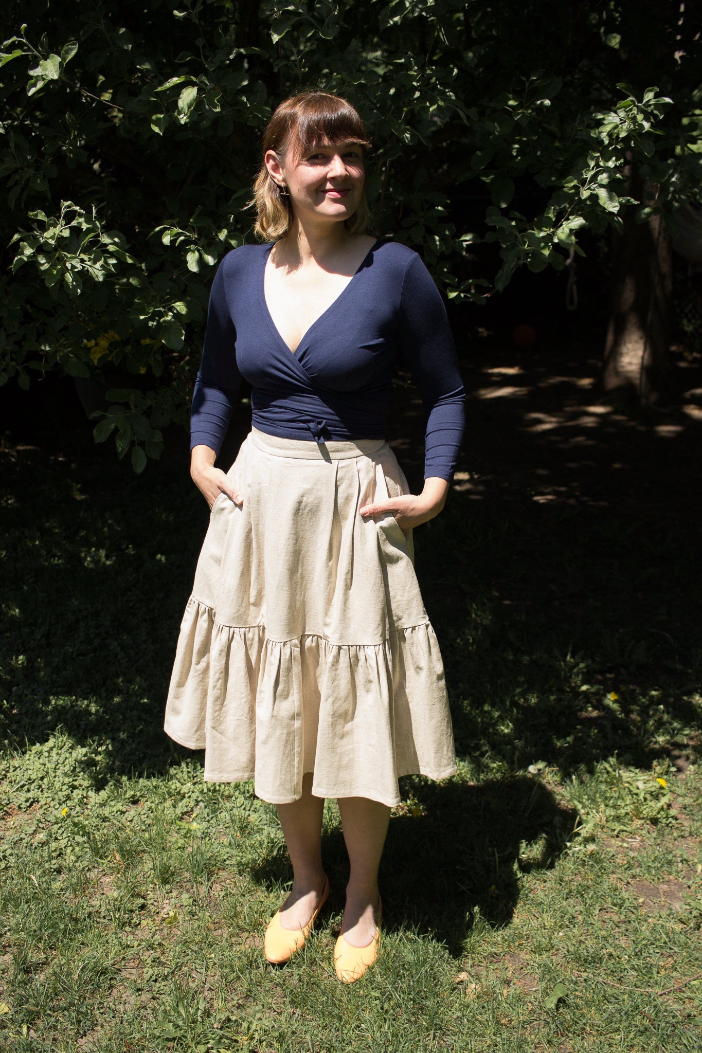 Birds of North America Petronia Skirt - Sand (Online Exclusive)