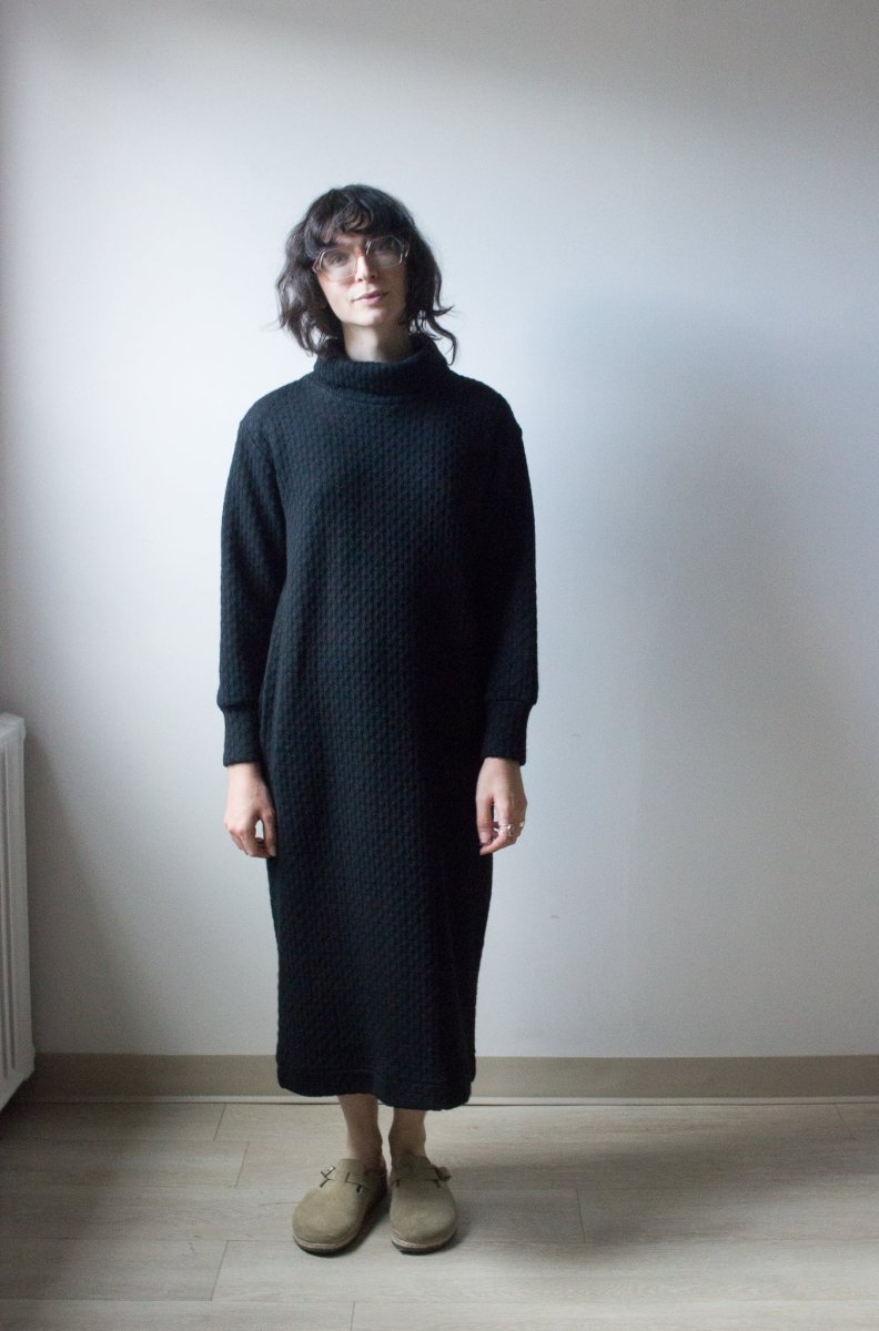 Bodybag Stewart Dress - Black Boing Knit (Online Exclusive)