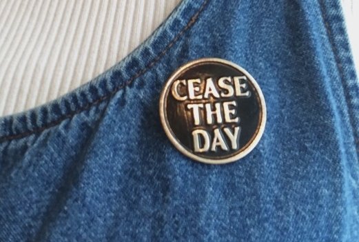 Bruised Tongue Cease the Day Pin