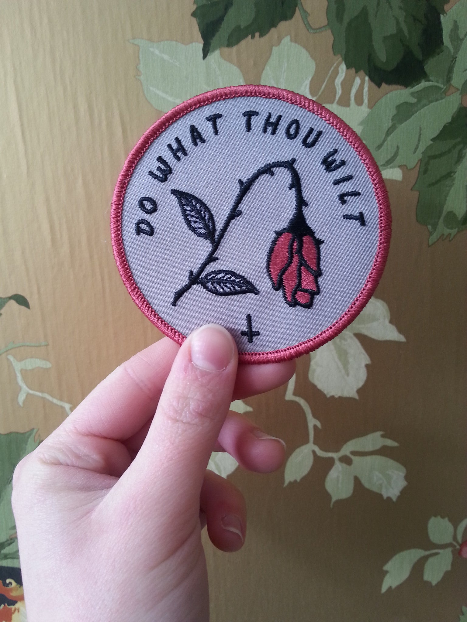 Bruised Tongue Do What Thou Wilt Patch