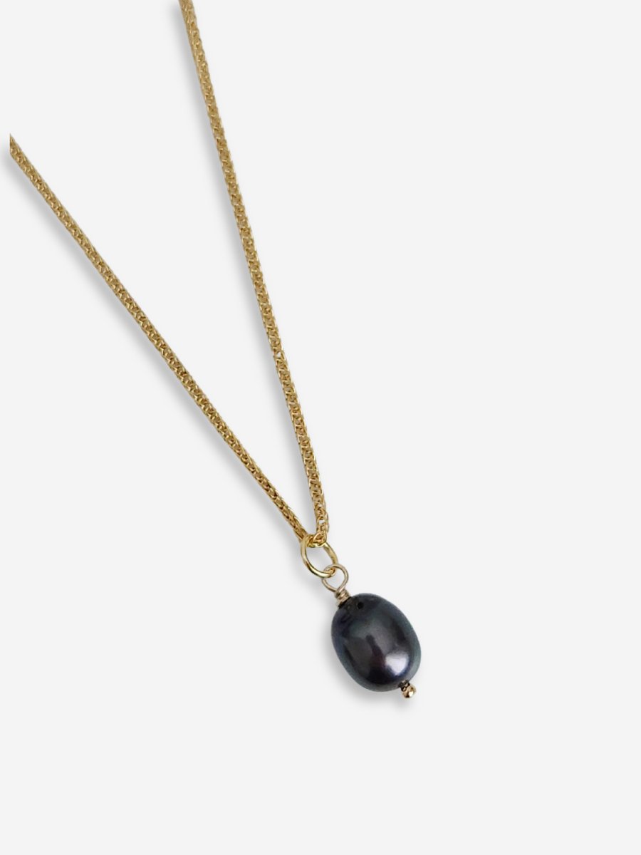 CoutuKitsch Obsidian Necklace