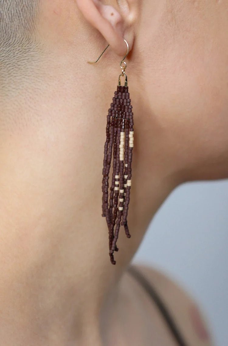 Daldanea Divna Earrings (Syrah)