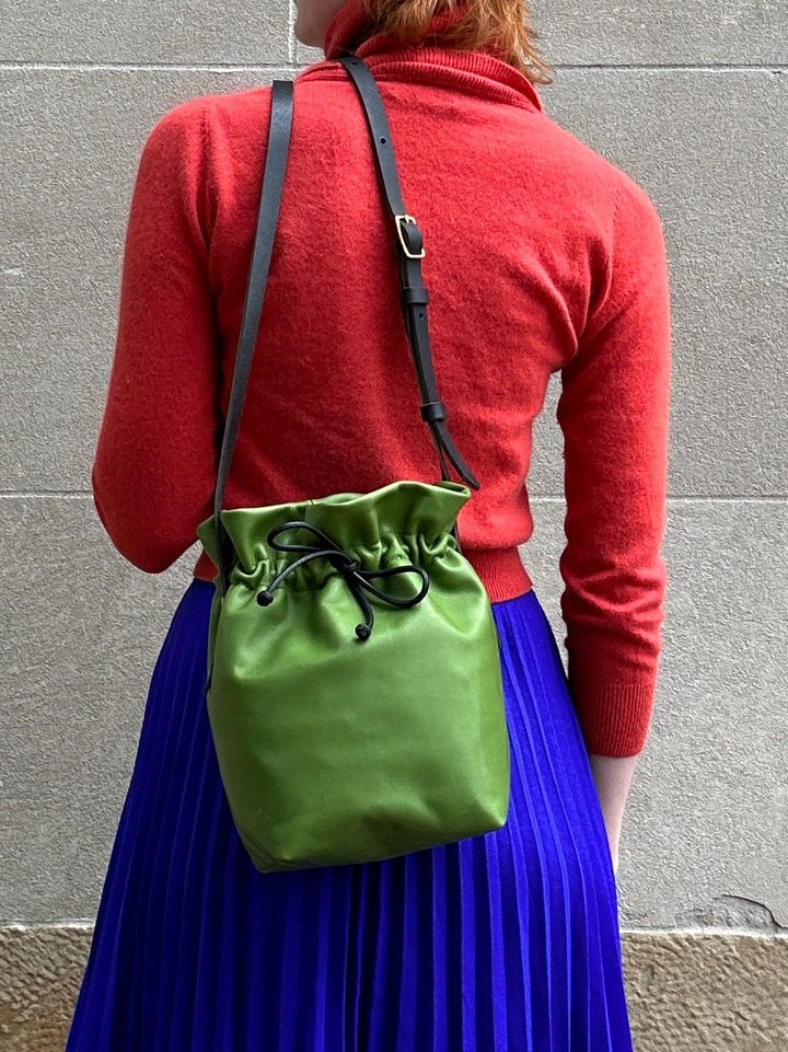 Eleven Thirty Mariel Bucket Bag (Grass Green)