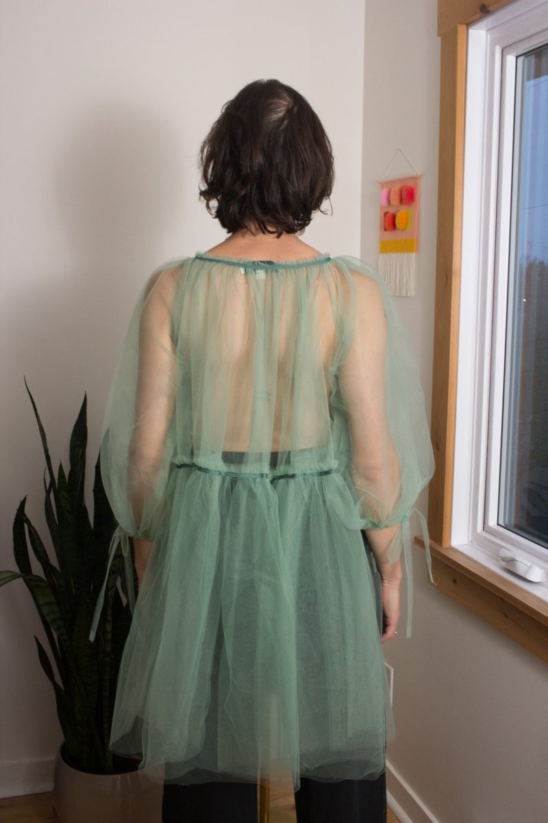 Eliza Faulkner Fiona Tulle Dress (Seafoam)