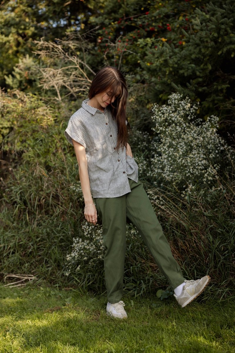 Eve Gravel Cambridge Pants (Online Exclusive)