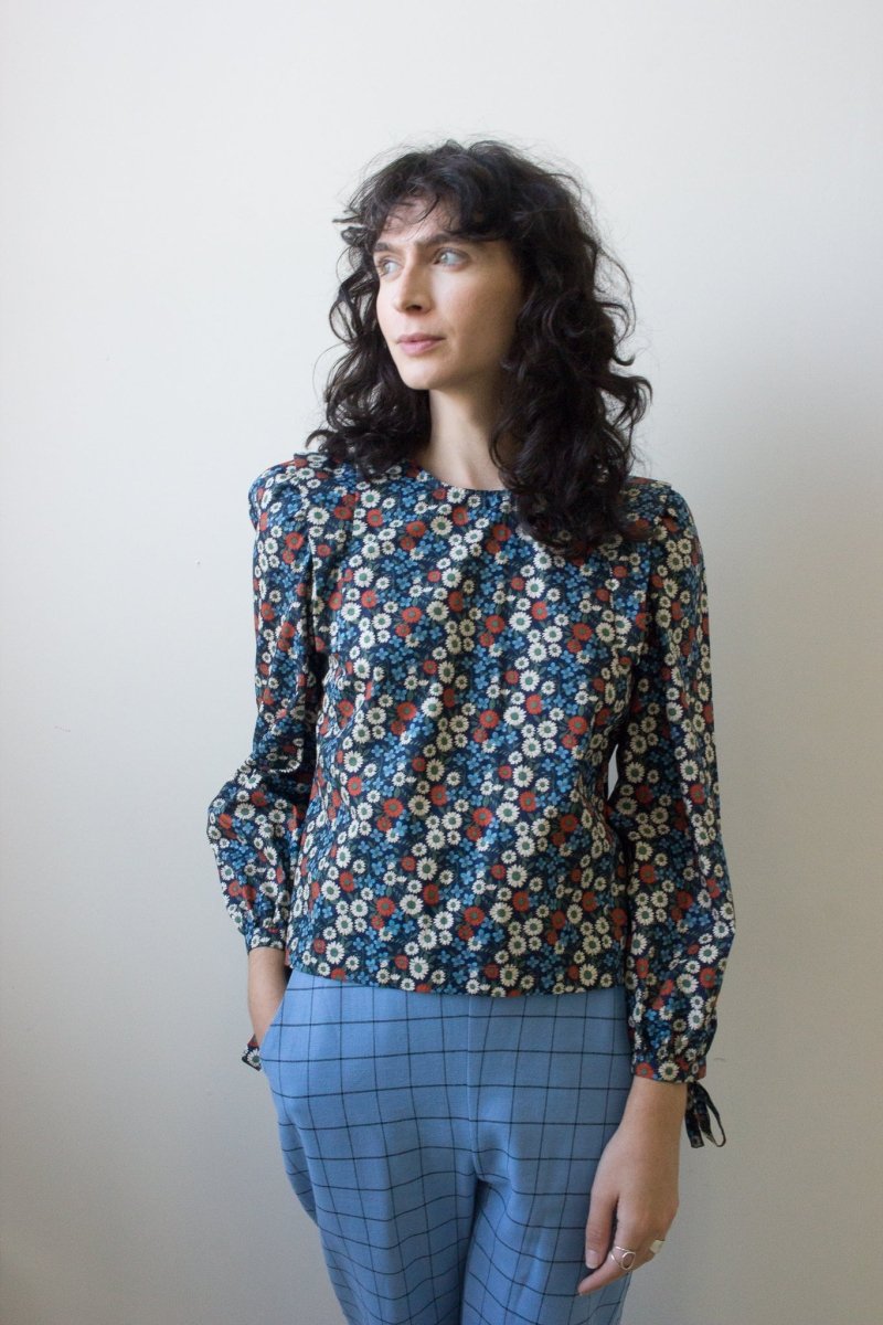 Eve Gravel Nora Top - Blossom (In Store)