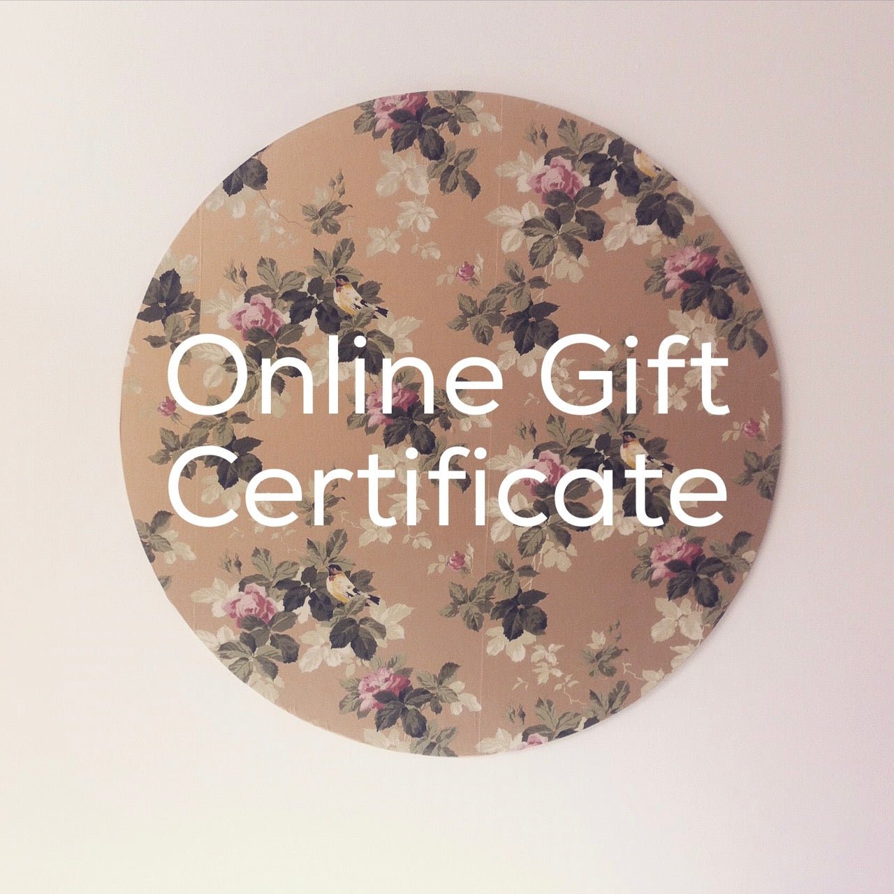 Gift Certificate