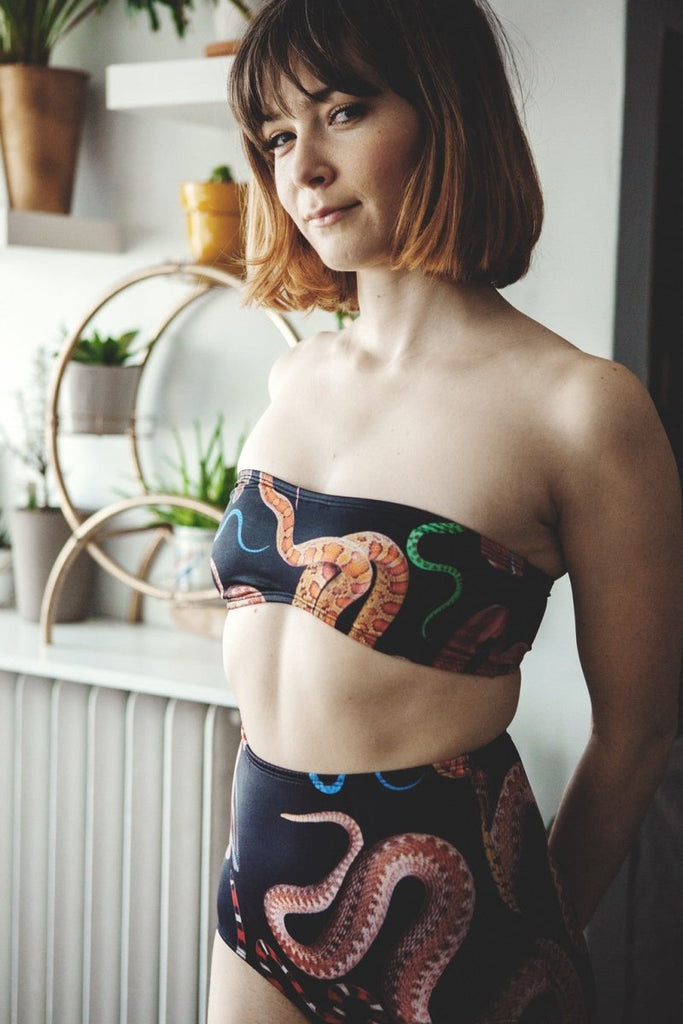 Minnow Bathers Bronze Bottoms (Snake Print) - Victoire Boutique - Bathing  Suit - Minnow Bathers - Victoire Boutique - ethical sustainable boutique  shopping Ottawa made in Canada