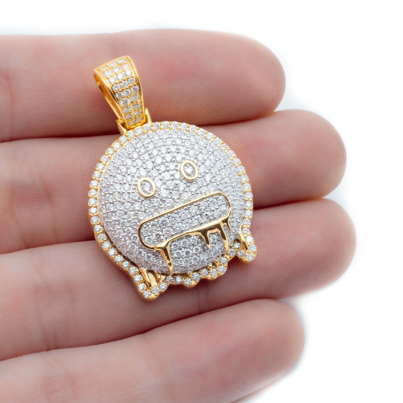 frozen emoji pendant