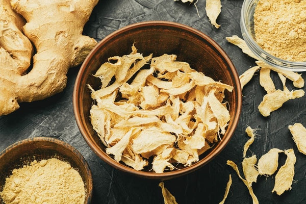 organic dried ginger root