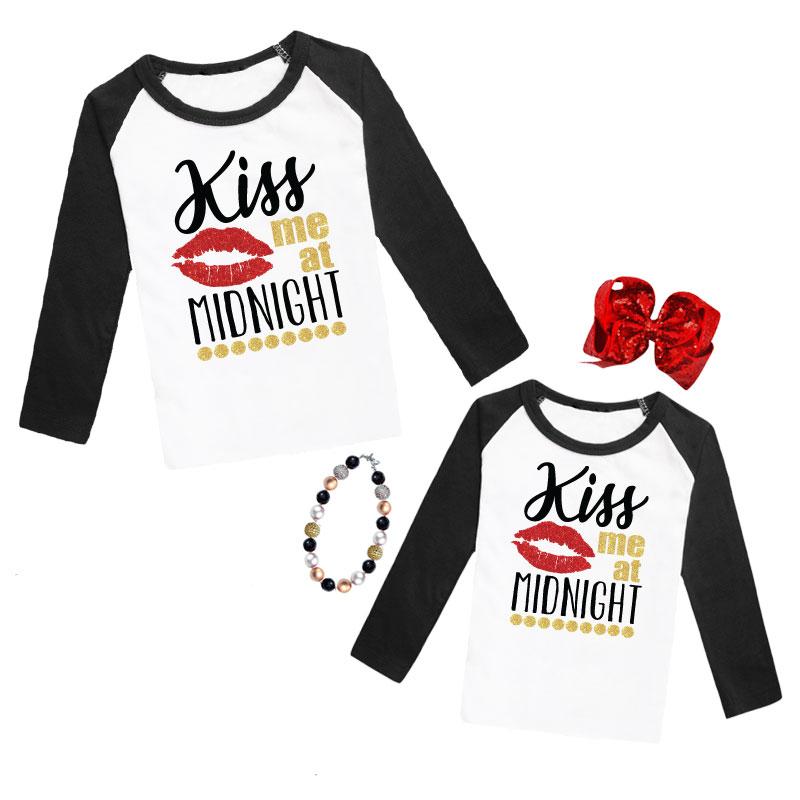 kiss raglan shirt