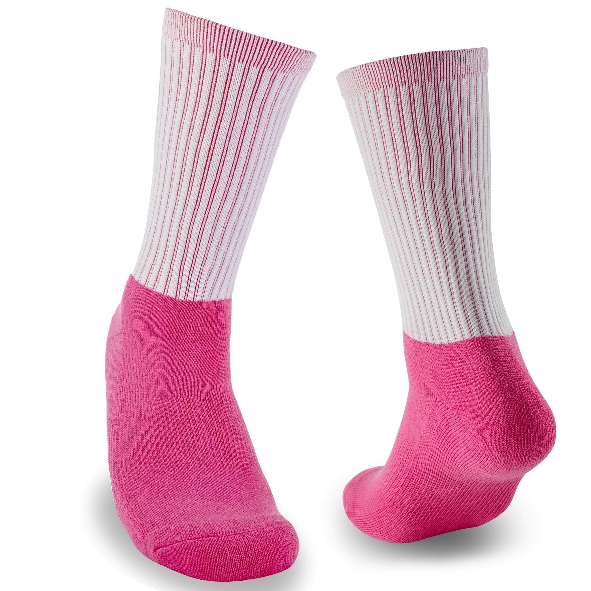 Download Blank Athletic Socks for Sublimation - Cotton Bottom - SILKY SOCKS