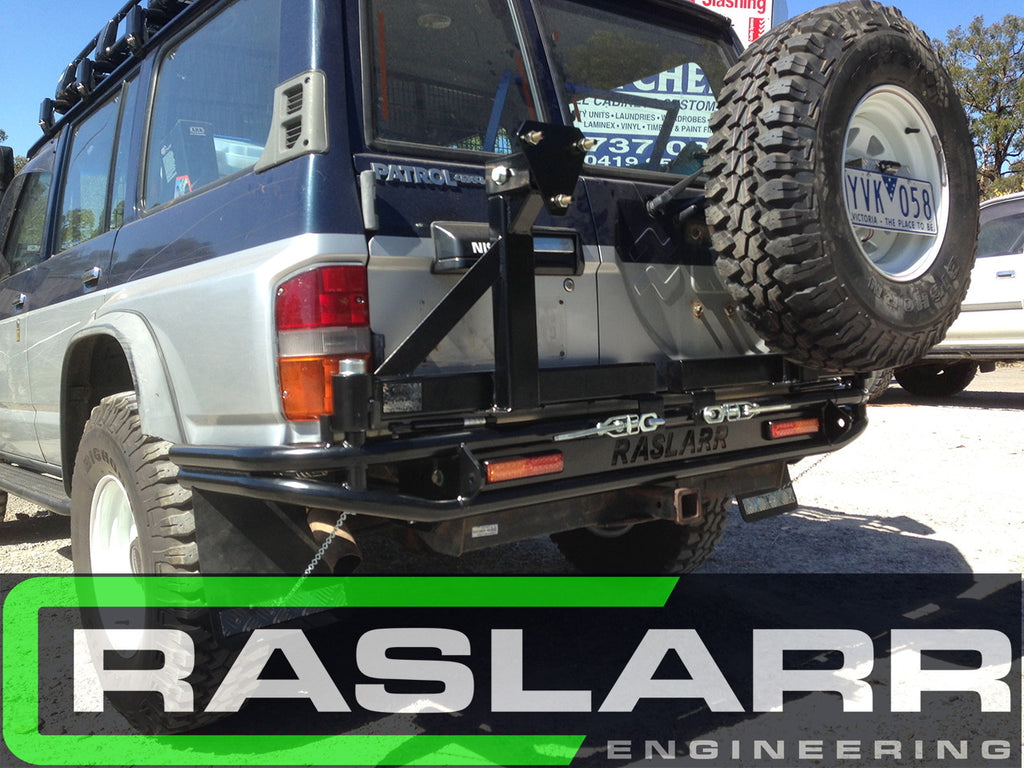 Nissan patrol gq custom rear bar