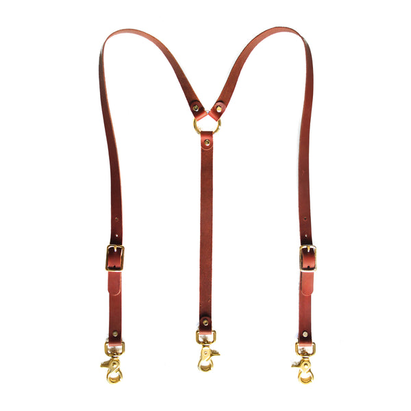 Leather Suspenders - Audio Helkuik – audio helkuik