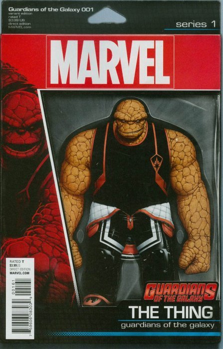 Marvel Comics Guardians Of The Galaxy #1 (The Thing Action Figure Variant 2015)