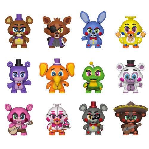 fnaf mini figures