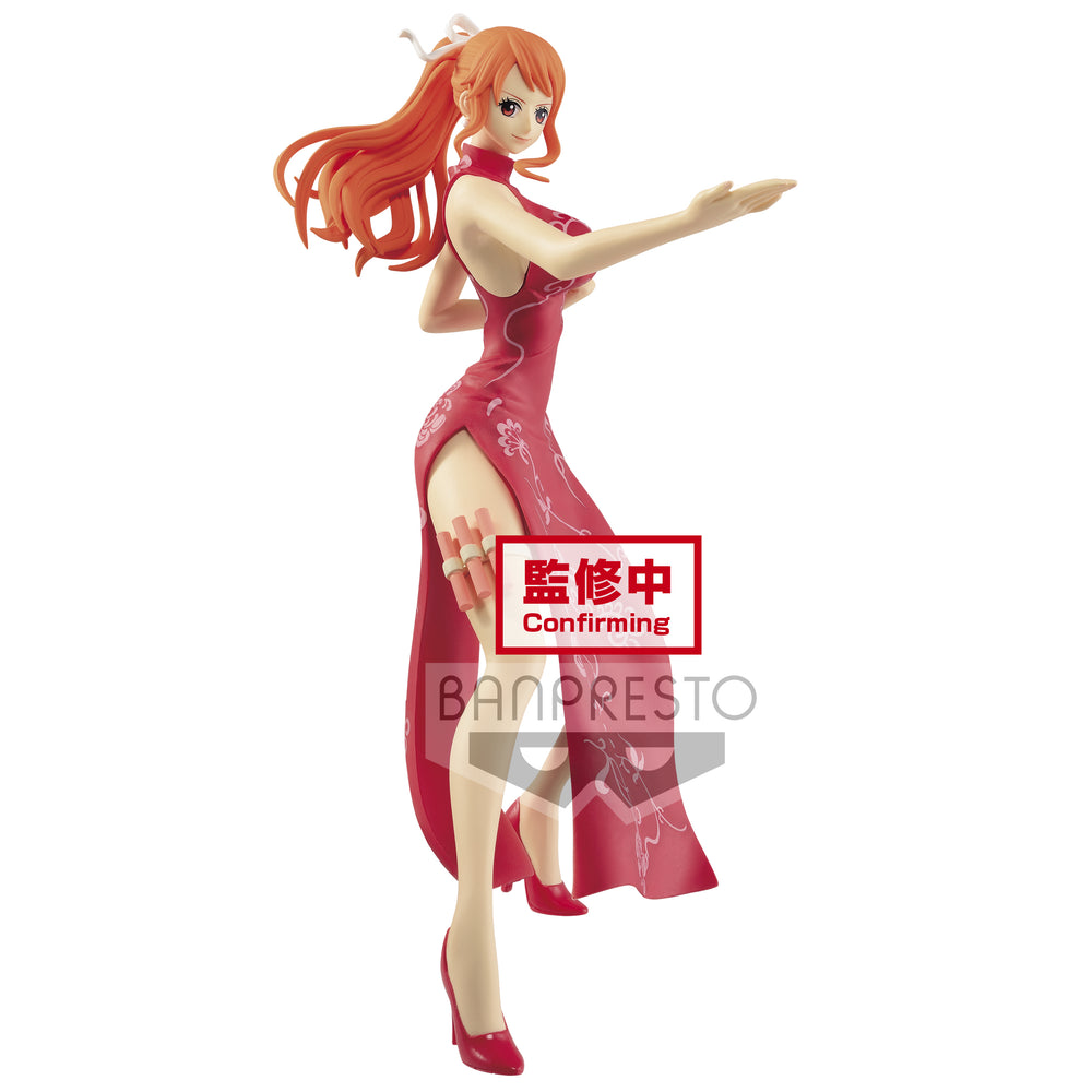 Banpresto One Piece Glitter Glamours Nami Kung Fu Ver A Pvc Fi