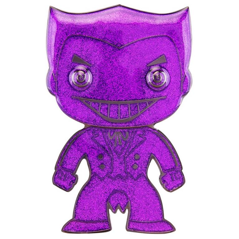 Funko Pop Pins Dc Comics Joker Purple Glitter Chase Ver Sure
