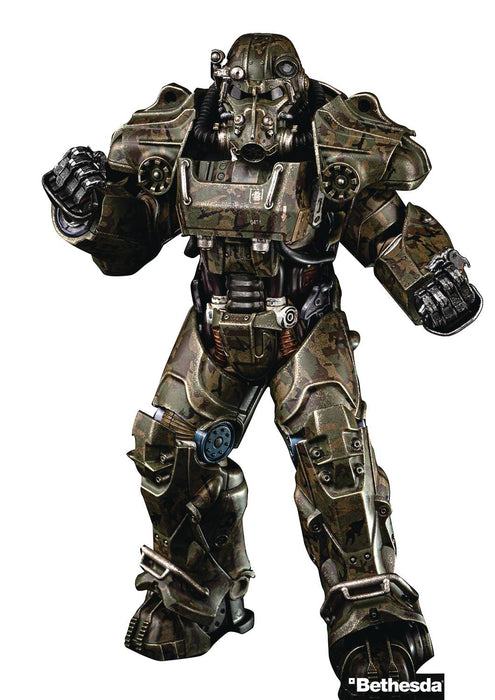 Threezero Fallout T60 Camouflage Power Armor 1 6 Scale