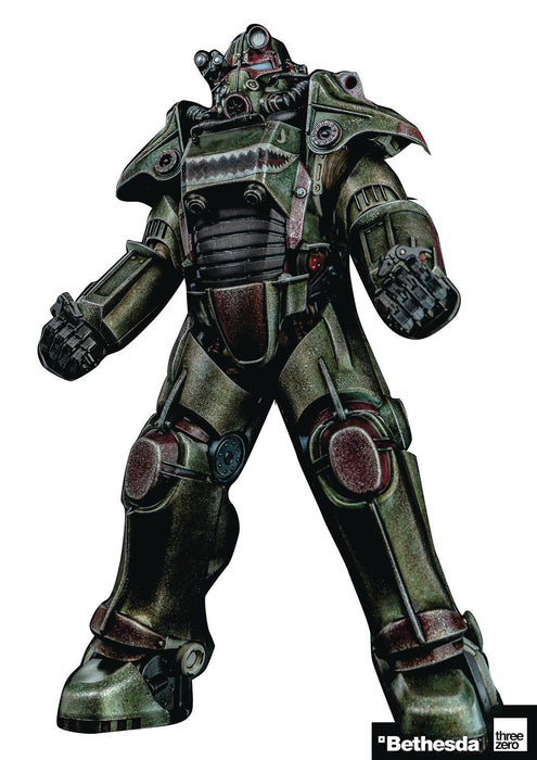 Threezero Fallout T45 Hot Rod Shark Power Armor 1 6 Scale