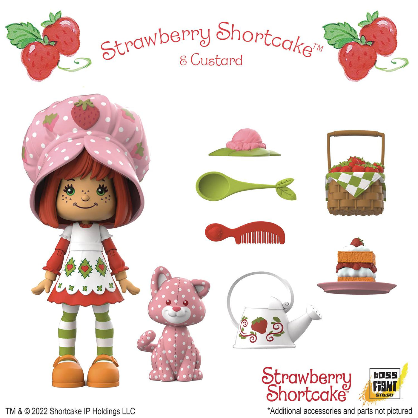 Boss Fight Strawberry Shortcake Strawberry Shortcake & Custard Actio