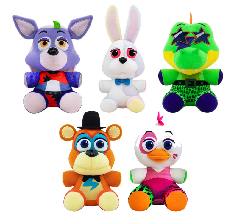 five nights at freddy's 5 plushies