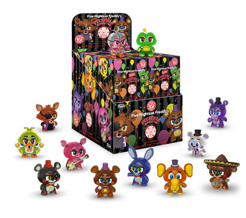 five nights at freddy's glow in the dark mystery minis