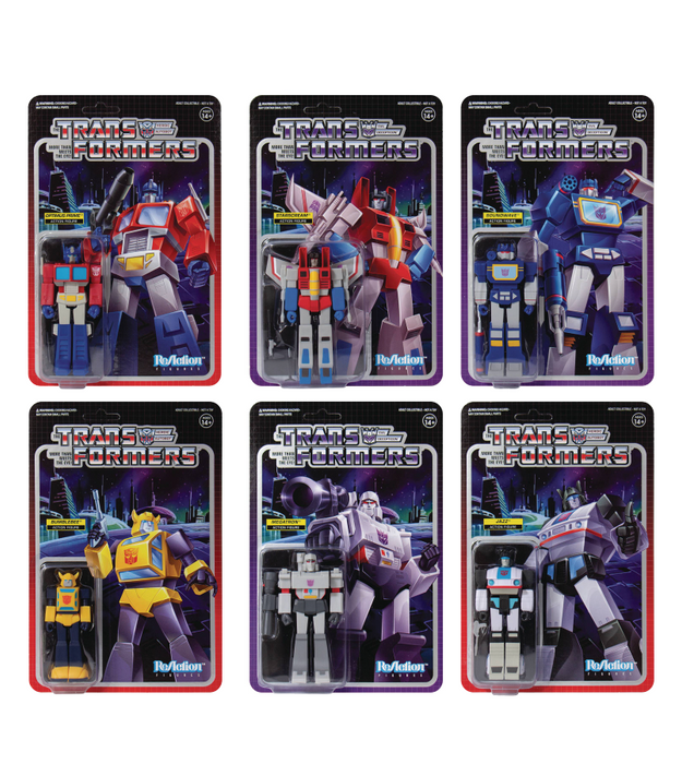 transformers reaction figures