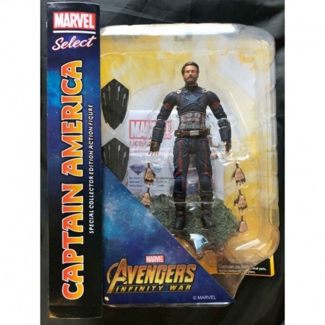 captain america infinity war diamond select