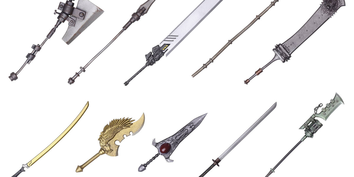 Square Enix Nier: Automata Bring Arts Trading Weapons Collection (Set
