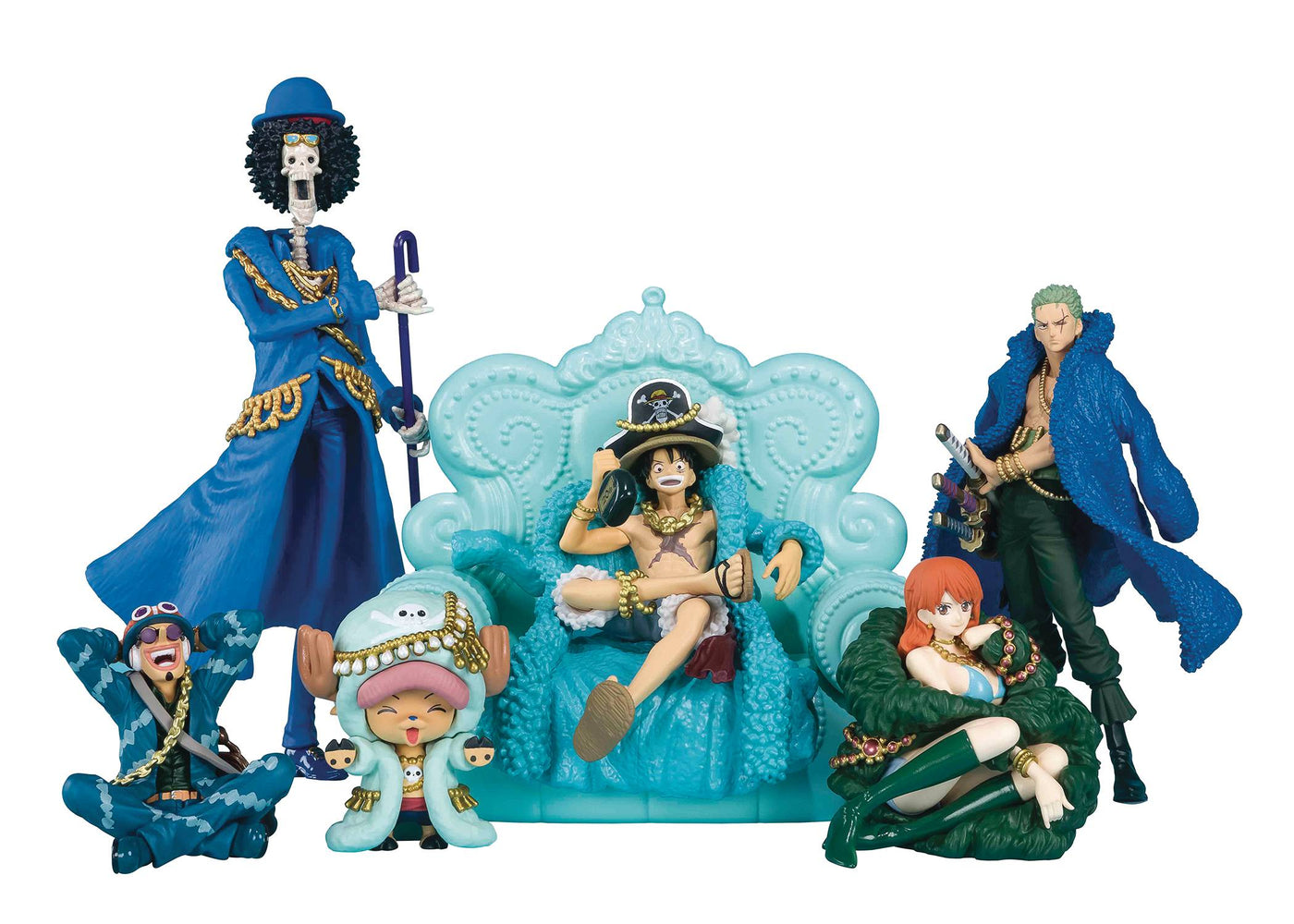 Bandai Spirits One Piece Vol 2 Tamashii Box Figures Set Of 5