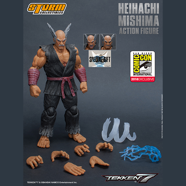 storm collectibles heihachi