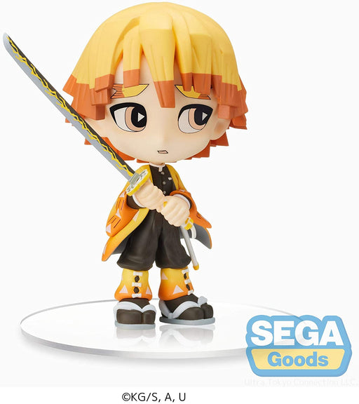 Sega Premium Perching Figure Demon Slayer Kimetsu no Yaiba Zenitsu Agatsuma