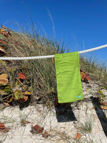 FaceSoft Green Sweat Towels