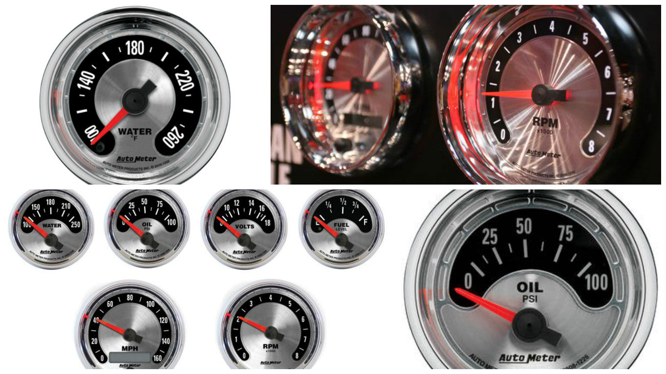 American Platinum Series; Water Temp Gauge [Universal] - Revenge Racing & Performance  - Digital Water Temp Gauge