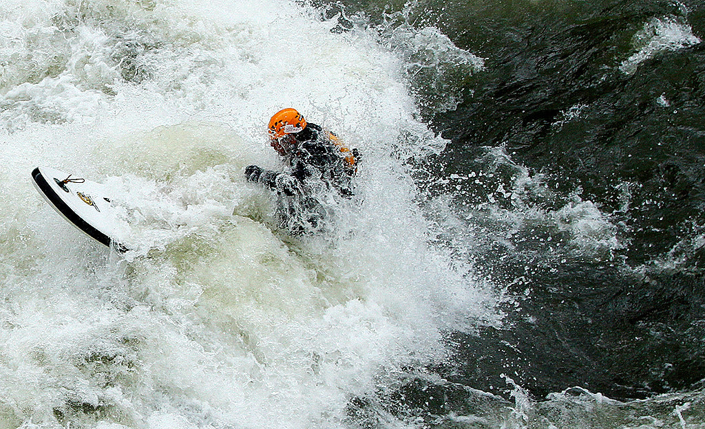 jimmy martinello kayaking white water rapids