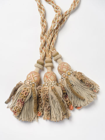 Beautiful Antique French Tassels with braided loop – Decorative Antiques UK