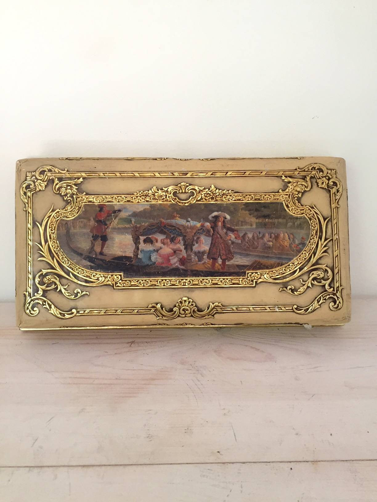 vintage chocolate box