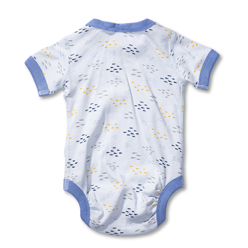 Organic Baby Bodysuit - Sardines – Sapling Child
